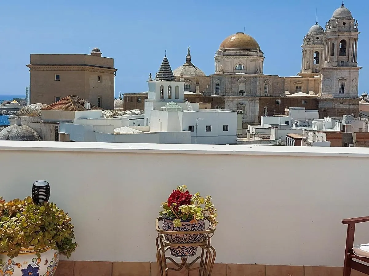 *****Impressive Views Attic Apartment Cadiz 0*,  Spain